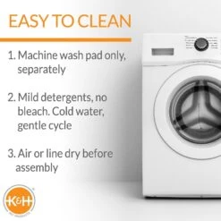 K&H Pet Products Memory Foam Dog Crate Pad, Gray -Dog Supplies Shop 100545 PT4. AC SS1800 V1629842801