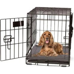 K&H Pet Products Memory Foam Dog Crate Pad, Gray -Dog Supplies Shop 100545 PT7. AC SS1800 V1686332017