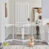 Yaheetech 4-Panel Dog Gate -Dog Supplies Shop 1033302 MAIN. AC SS1800 V1703798894