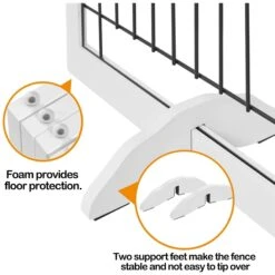 Yaheetech 4-Panel Dog Gate 13 Yaheetech 4-Panel Dog Gate -Dog Supplies Shop 1033302 PT5. AC SS1800 V1703798880