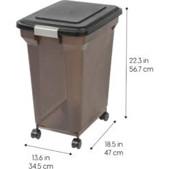 IRIS USA WeatherPro Airtight, Dog, Cat, Bird & Small-Pet Food Storage Container 14 IRIS USA WeatherPro Airtight, Dog, Cat, Bird & Small-Pet Food Storage Container -Dog Supplies Shop 105889 PT5. AC SS1800 V1475679541