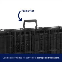 Frisco Heavy Duty Fold & Carry Double Door Collapsible Wire Dog Crate -Dog Supplies Shop 109789 PT5. AC SS1800 V1667228785