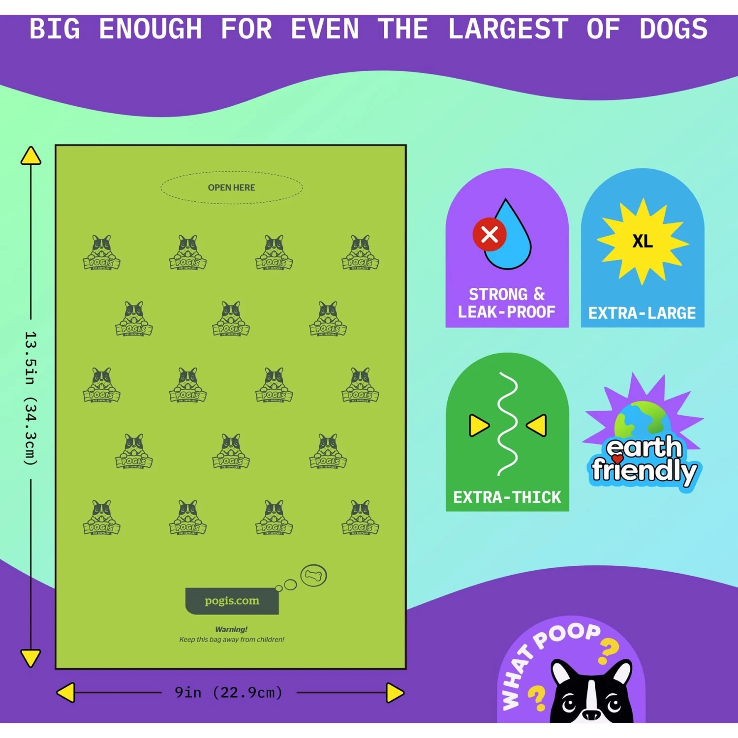 Pogi's Pet Supplies Poop Bags 4 Pogi's Pet Supplies Poop Bags - Image 2