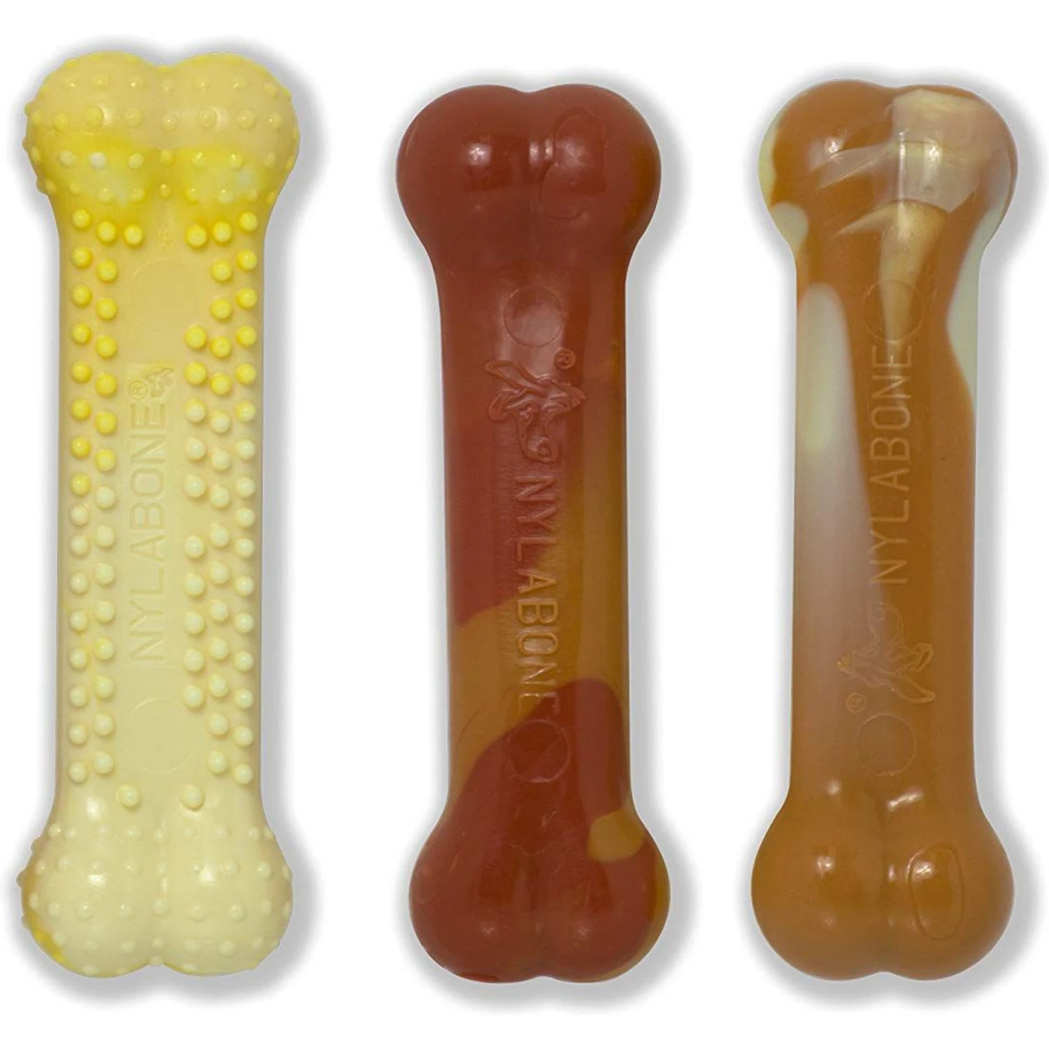 Nylabone DuraChew Flavor Frenzy Triple Pack BBQ Chicken, Corn On The Cob & Ice Cream Sundae Flavored Dog Chew Toy 4 Nylabone DuraChew Flavor Frenzy Triple Pack BBQ Chicken, Corn On The Cob & Ice Cream Sundae Flavored Dog Chew Toy - Image 2