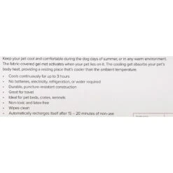 Arf Pets Self-Cooling Solid Gel Dog Crate Mat -Dog Supplies Shop 112038 PT4. AC SS1800 V1542236815