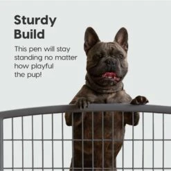 IRIS USA 4-Panel Dog Exercise Playpen, 24-in -Dog Supplies Shop 116440 PT3. AC SS1800 V1689701165