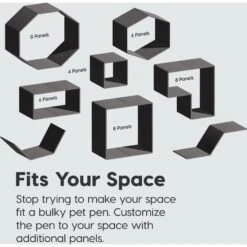 IRIS USA 4-Panel Dog Exercise Playpen, 24-in -Dog Supplies Shop 116440 PT7. AC SS1800 V1689701186