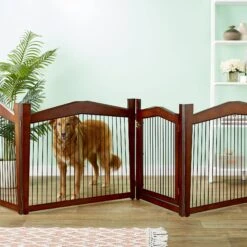 Merry Products 2-in-1 Configurable Single Door Furniture Style Dog Crate & Gate -Dog Supplies Shop 118024 PT4. AC SS1800 V1562180661