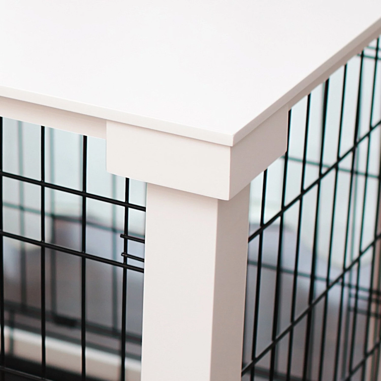 Merry Products Double Door Furniture Style Dog Crate & End Table 9 Merry Products Double Door Furniture Style Dog Crate & End Table - Image 7