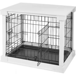 Merry Products Double Door Furniture Style Dog Crate & End Table 17 Merry Products Double Door Furniture Style Dog Crate & End Table -Dog Supplies Shop 118029 PT8. AC SS1800 V1562180876