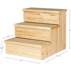 TRIXIE Wooden Cat & Dog Stairs -Dog Supplies Shop 118921 PT7. AC SS1800 V1619452617