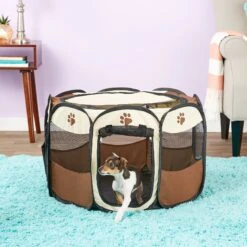 Etna Pet Store Portable Soft-sided Dog & Cat Playpen -Dog Supplies Shop 121164 PT7. AC SS1800 V1524081272