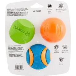 Chuckit! Fetch Ball Medley 2 Triple Pack Ball Dog Toy -Dog Supplies Shop 122768 PT2. AC SS1800 V1531558917