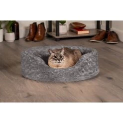 FurHaven Ultra Plush Oval Bolster Cat & Dog Bed With Removable Cover 13 FurHaven Ultra Plush Oval Bolster Cat & Dog Bed With Removable Cover -Dog Supplies Shop 123326 PT2. AC SS1800 V1693937119
