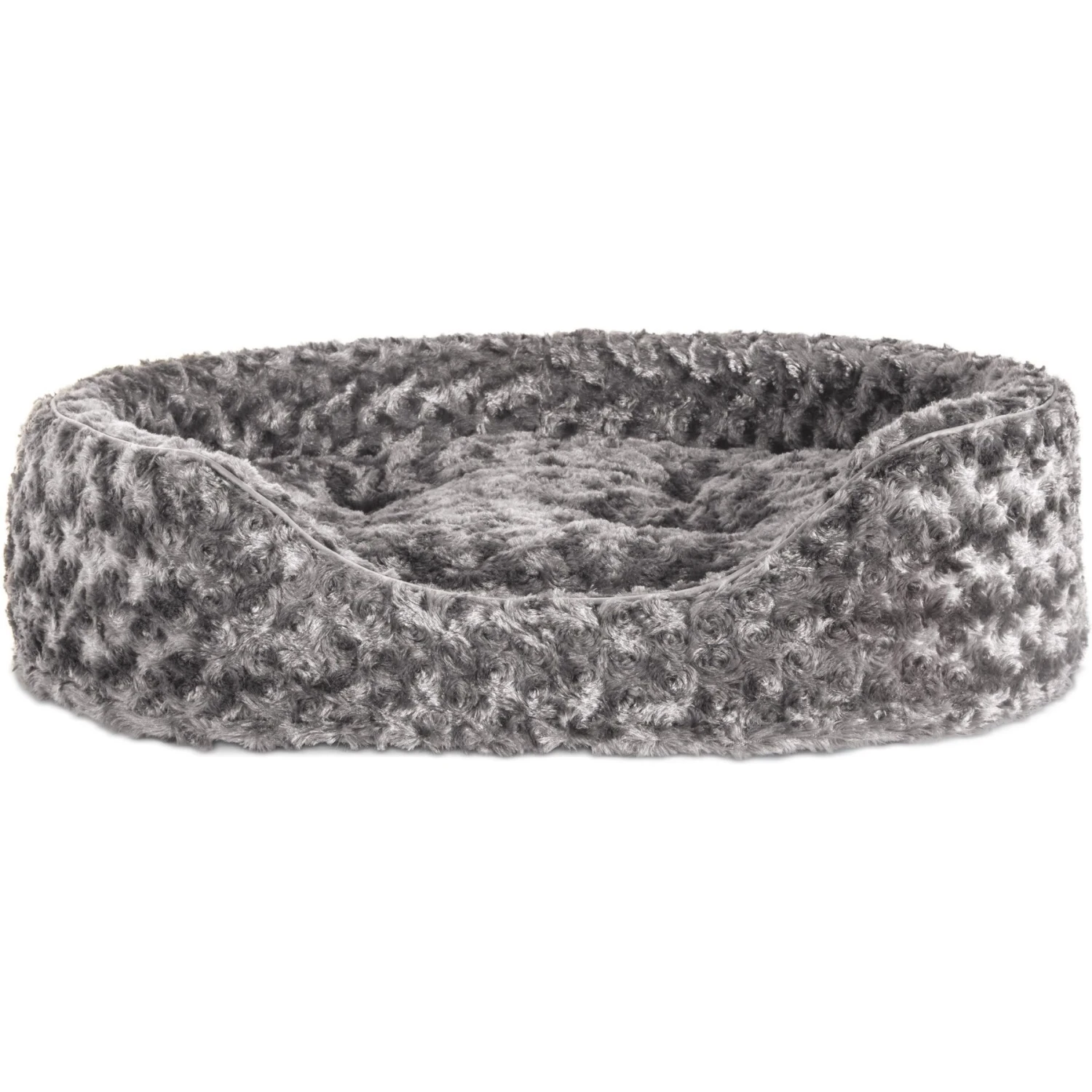 FurHaven Ultra Plush Oval Bolster Cat & Dog Bed With Removable Cover 6 FurHaven Ultra Plush Oval Bolster Cat & Dog Bed With Removable Cover - Image 4