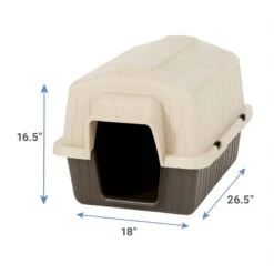 Aspen Pet Petbarn 3 Plastic Dog House -Dog Supplies Shop 125280 PT2. AC SS1800 V1564754861