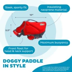 Outward Hound Neoprene Dawson Swimmer Dog Life Jacket -Dog Supplies Shop 127807 PT3. AC SS1800 V1636510065
