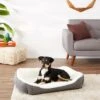 Frisco Sherpa Rectangular Bolster Dog Bed -Dog Supplies Shop 129483 MAIN. AC SS1800 V1566334977