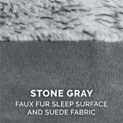 FurHaven Two-Tone Deluxe Chaise Orthopedic Dog Bed With Removable Cover -Dog Supplies Shop 138421 PT8. AC SS1800 V1606788136