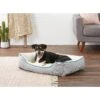 Frisco Sherpa Rectangular Bolster Cat & Dog Bed -Dog Supplies Shop 144851 MAIN. AC SS1800 V1568843576