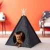 P.L.A.Y. Pet Lifestyle And You Teepee Tent Covered Cat & Dog Bed -Dog Supplies Shop 145964 MAIN. AC SS1800 V1566408463