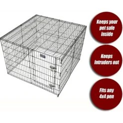 MidWest Exercise Pen Wire Mesh Top -Dog Supplies Shop 148943 PT4. AC SS1800 V1567529915