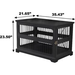 Merry Products Slide Aside Single Door Furniture Style Dog Crate & End Table 12 Merry Products Slide Aside Single Door Furniture Style Dog Crate & End Table -Dog Supplies Shop 154135 PT2. AC SS1800 V1583788453