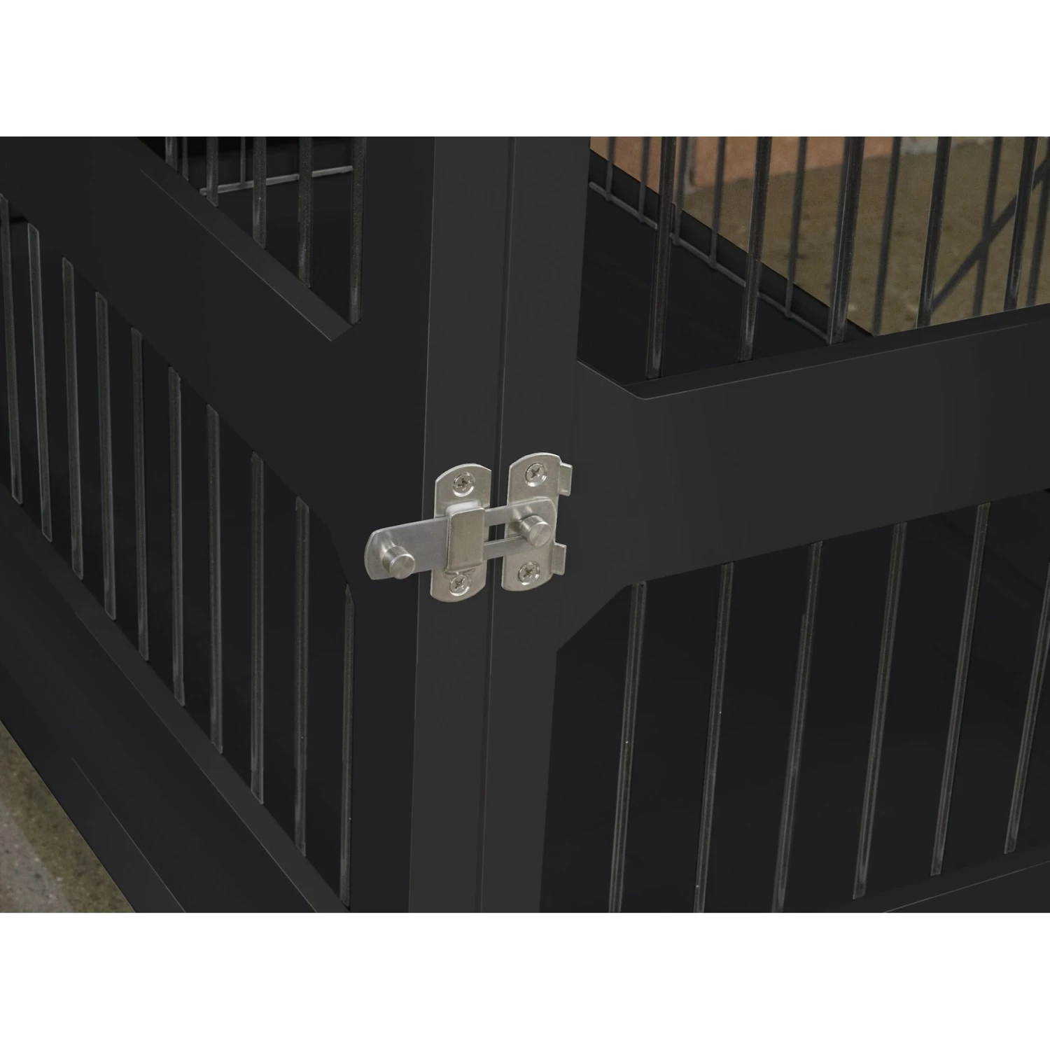 Merry Products Slide Aside Single Door Furniture Style Dog Crate & End Table 9 Merry Products Slide Aside Single Door Furniture Style Dog Crate & End Table - Image 7