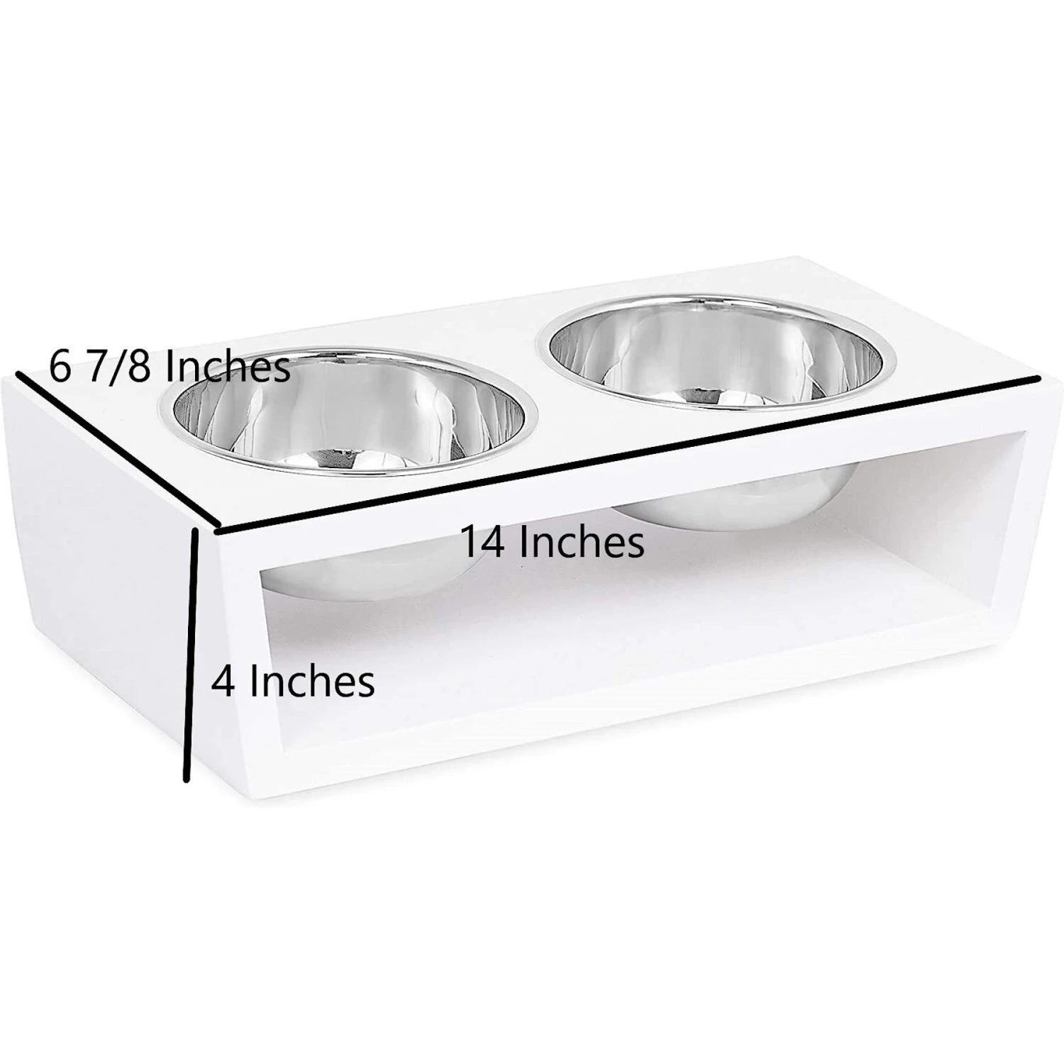 Internet's Best Modern Elevated Dog & Cat Bowls 4 Internet's Best Modern Elevated Dog & Cat Bowls - Image 2