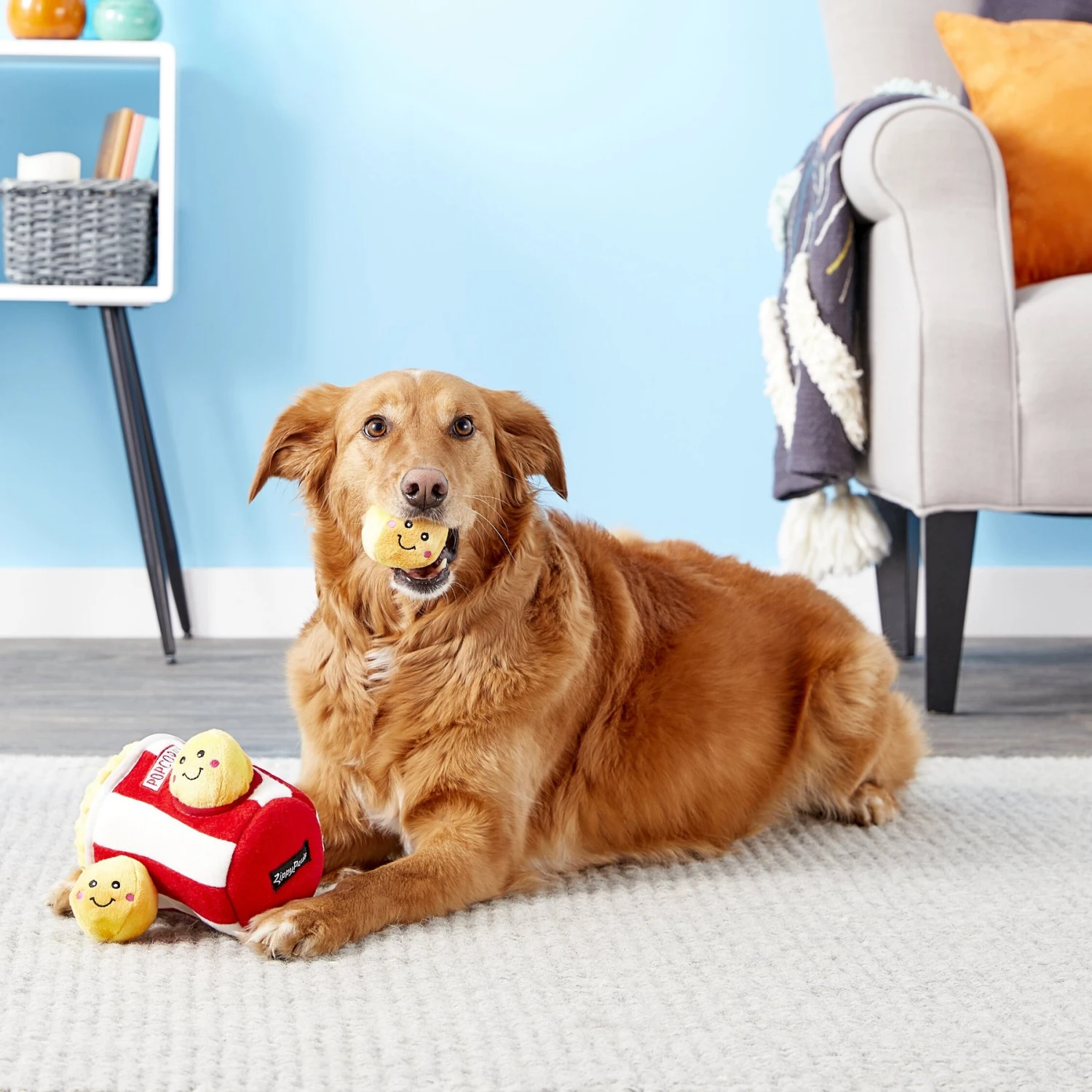 ZippyPaws Burrow Hide & Seek Plush Dog Toy 5 ZippyPaws Burrow Hide & Seek Plush Dog Toy - Image 3