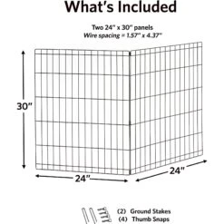 MidWest Universal Playpen Extension Kit, 2-Panels -Dog Supplies Shop 156720 PT3. AC SS1800 V1582319611