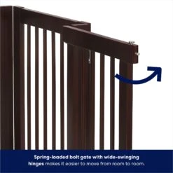 Frisco Deluxe Configurable 4-Panel Wood Dog Gate -Dog Supplies Shop 156793 PT4. AC SS1800 V1666119140