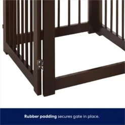 Frisco Deluxe Configurable 4-Panel Wood Dog Gate -Dog Supplies Shop 156793 PT7. AC SS1800 V1671203056