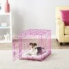 Frisco Fold & Carry Single Door Collapsible Wire Dog Crate, Pink -Dog Supplies Shop 160806 MAIN. AC SS1800 V1598642758