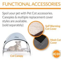 K&H Pet Products Coolin' Pet Cot Elevated Pet Bed -Dog Supplies Shop 164028 PT5. AC SS1800 V1620841684