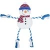 Frisco Holiday Snowman Plush With Rope Squeaky Dog Toy -Dog Supplies Shop 164645 MAIN. AC SS1800 V1694813222