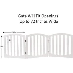 Arf Pets Free-Standing Wood Dog & Cat Gate 9 Arf Pets Free-Standing Wood Dog & Cat Gate -Dog Supplies Shop 173277 PT2. AC SS1800 V1569026535