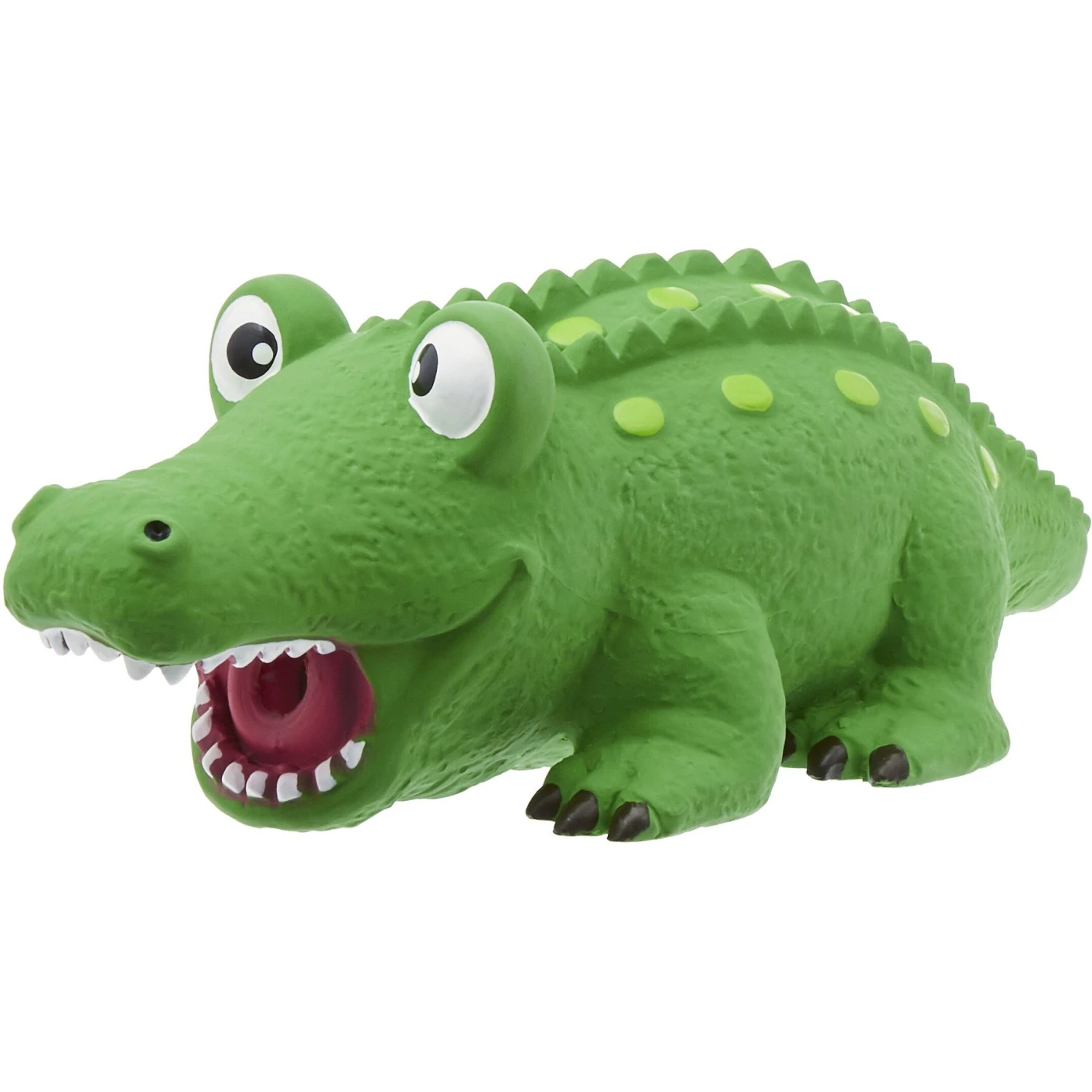 Frisco Alligator Latex Squeaky Dog Toy 3 Frisco Alligator Latex Squeaky Dog Toy