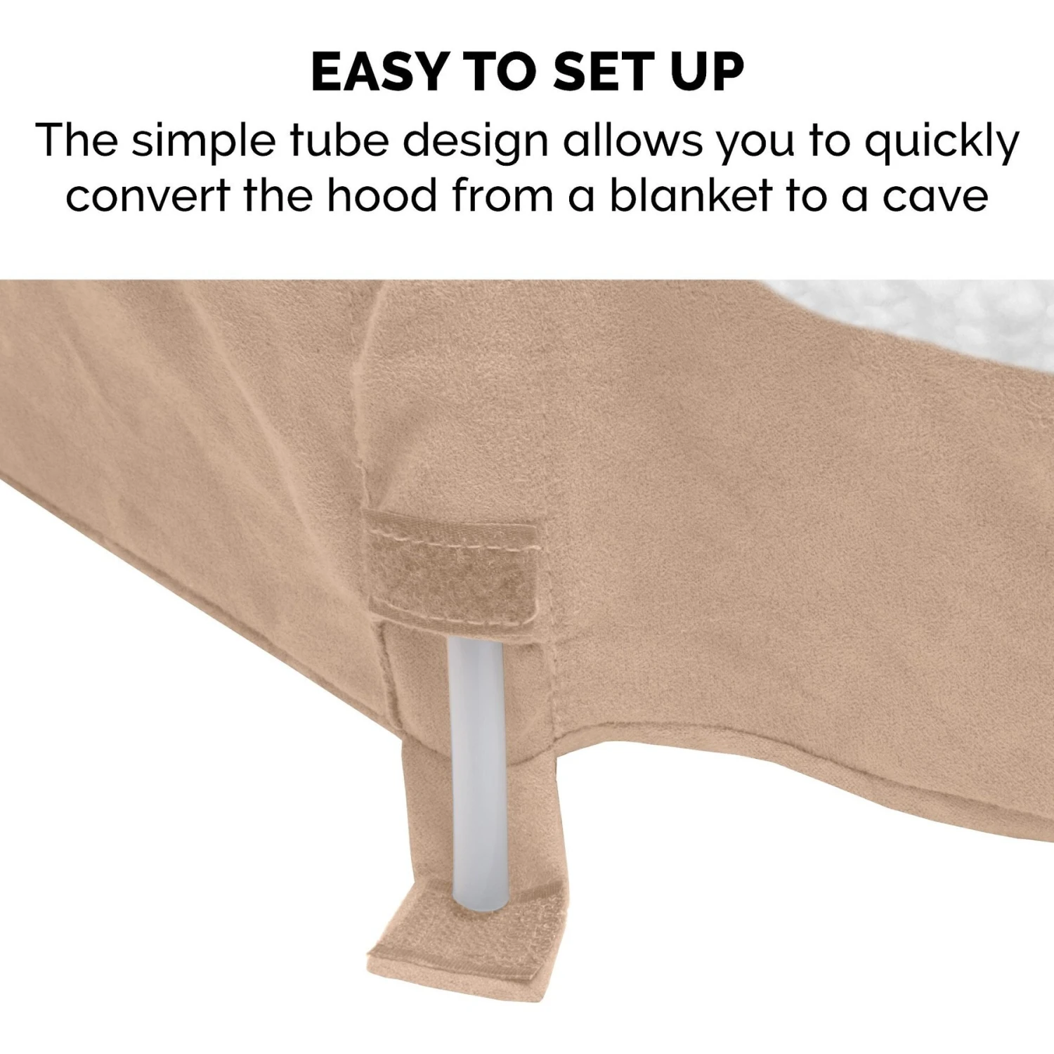 FurHaven Faux Sheepskin Snuggery Gel Top Cat & Dog Bed With Removable Cover 11 FurHaven Faux Sheepskin Snuggery Gel Top Cat & Dog Bed With Removable Cover - Image 9