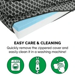 FurHaven Comfy Couch Cooling Gel Cat & Dog Bed With Removable Cover -Dog Supplies Shop 178854 PT7. AC SS1800 V1613087511