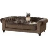 Enchanted Home Pet Wentworth Sofa Dog Bed With Removable Cover, Large, Charcoal Grey -Dog Supplies Shop 180300 MAIN. AC SS1800 V1565107920