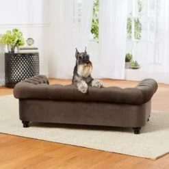 Enchanted Home Pet Wentworth Sofa Dog Bed With Removable Cover, Large, Charcoal Grey -Dog Supplies Shop 180300 PT2. AC SS1800 V1563226411