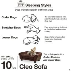 Enchanted Home Pet Cleo Sofa Cat & Dog Bed With Removable Cover, Small 16 Enchanted Home Pet Cleo Sofa Cat & Dog Bed With Removable Cover, Small -Dog Supplies Shop 180306 PT5. AC SS1800 V1563226370