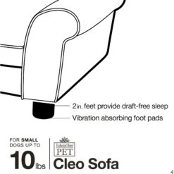 Enchanted Home Pet Cleo Sofa Cat & Dog Bed With Removable Cover, Small 18 Enchanted Home Pet Cleo Sofa Cat & Dog Bed With Removable Cover, Small -Dog Supplies Shop 180306 PT7. AC SS1800 V1563226415