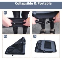 Jespet 3-Door Collapsible Soft-Sided Dog Crate -Dog Supplies Shop 184478 PT4. AC SS1800 V1698333309