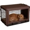 Pet Gear The Other Door 4-Door Collapsible Wire Dog Crate & Pad, Chocolate -Dog Supplies Shop 185870 Main. AC SS1800 V1565736424