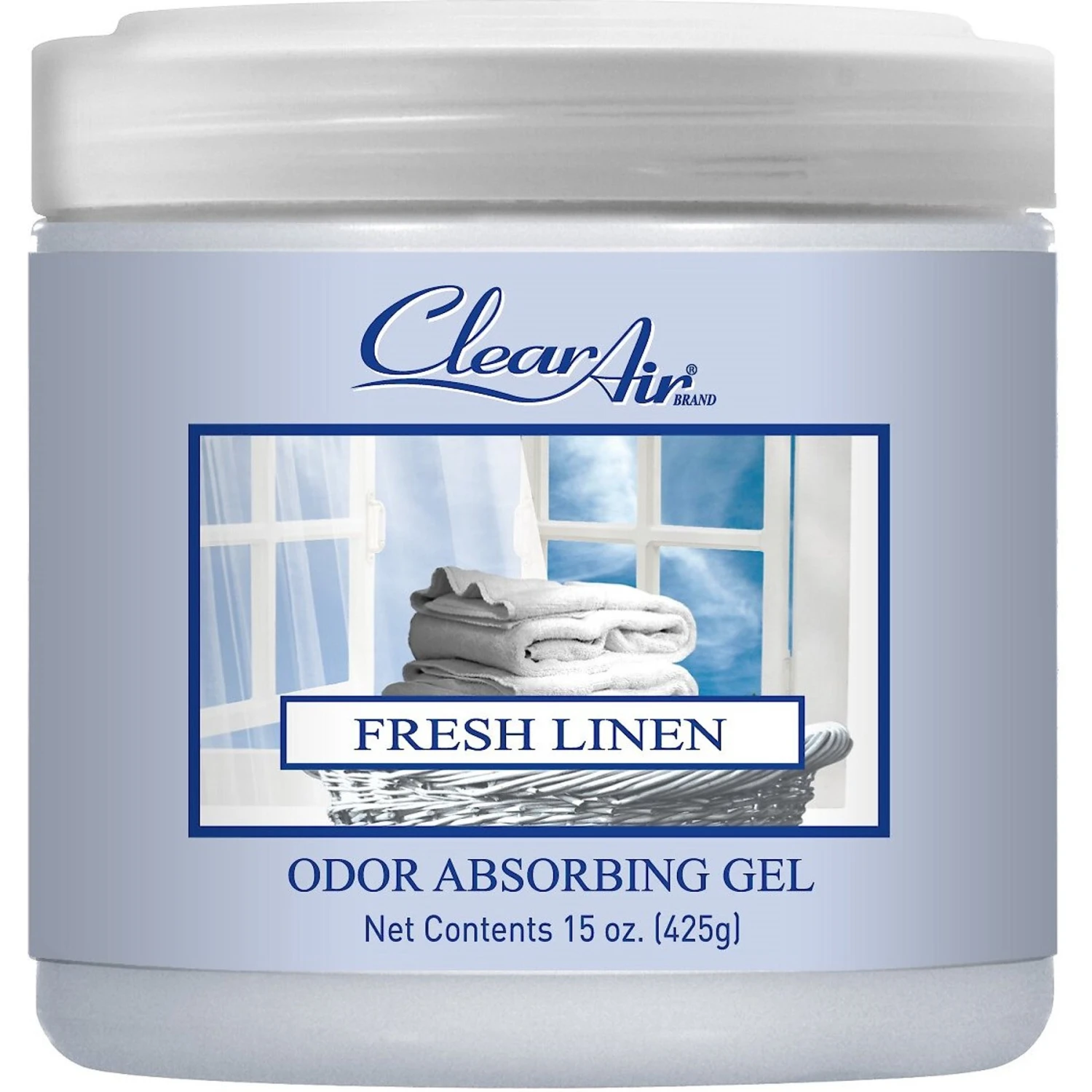 Clear Air Fresh Linen Odor Absorbing Solid Gel 3 Clear Air Fresh Linen Odor Absorbing Solid Gel