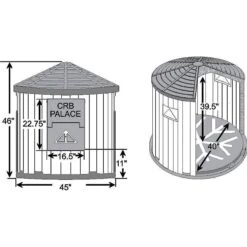 CRB Palace Dog House -Dog Supplies Shop 186749 PT8. AC SS1800 V1590671513