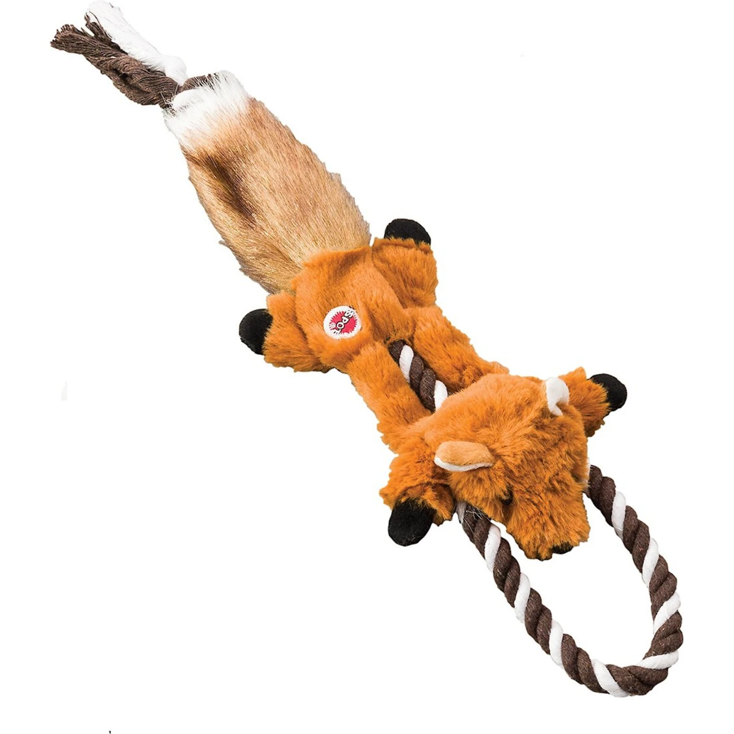 Ethical Pet Mini Skinneeez Tugs Fox Stuffing-Free Squeaky Plush Dog Toy, Color Varies 3 Ethical Pet Mini Skinneeez Tugs Fox Stuffing-Free Squeaky Plush Dog Toy, Color Varies