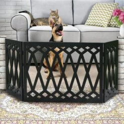 Etna 3 Panel Diamond Pet Gate -Dog Supplies Shop 191409 PT2. AC SS1800 V1565363854